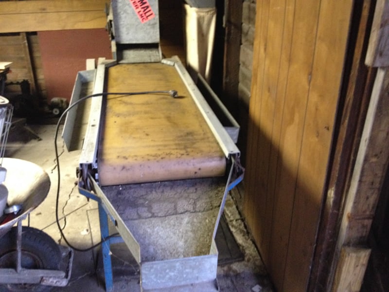 Blueberry Blower Cleaner / Inspection Table