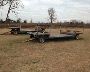 Blueberry Pallet trailers