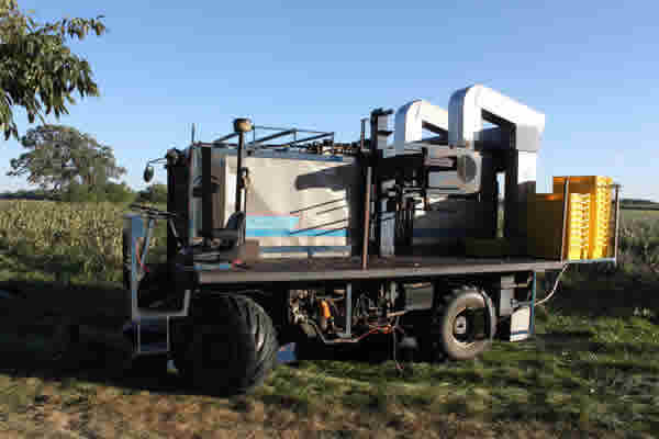 Korvan 8600 – Over the Row Harvester